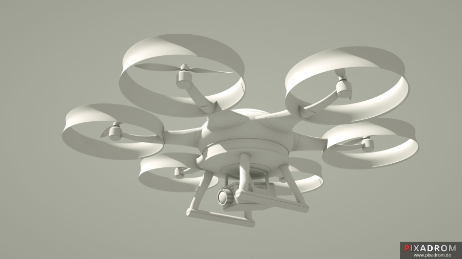 copter 3d Model