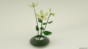 glass flower